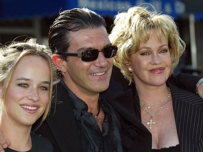 Actors Antonio Banderas and Melanie Griffith 