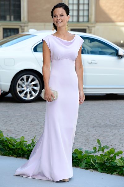 Princess Sofia of Sweden at the wedding of Princess Madeleine of Sweden and Christopher O'Neill in Stockholm, Sweden, June, 2013