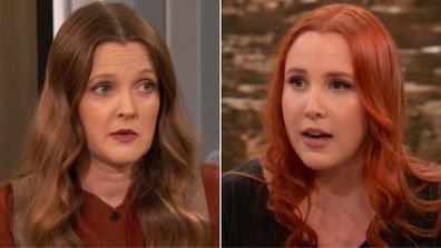 Dylan Farrow appears on The Drew Barrymore Show.