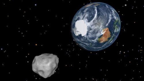 Asteroid the size of a house approaching Earth