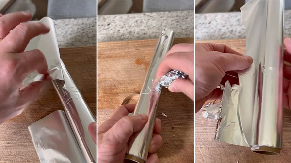 TikTok's Tin-Foil Hair Hack Is a Game Changer for Flyaways