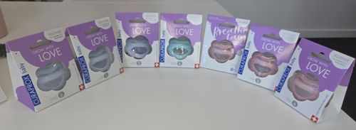 Curaprox Australia has recalled a range of baby soothers in three sizes and colours.