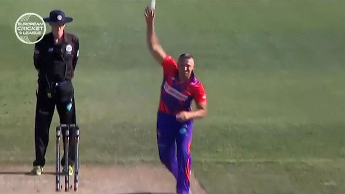 Pavel Florin European Cricket League Bowling Megastars Rave Over Battler