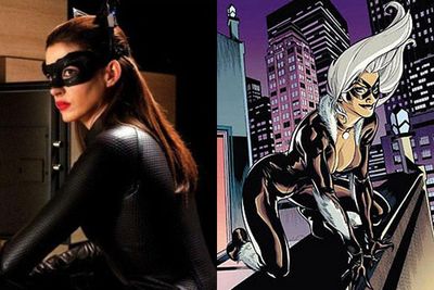 Anne almost scored the part of a Felicia Hardy aka The Black Cat in the proposed fourth <b>Sam Raimi</b> <i>Spider-Man</i> film.<br/><br/>But when Sony decided to instead reboot the whole franchise, Anne went on to be cast as another feline-superhero, Cat Woman in DC flick <i>The Dark Knight Rises</i>.<br/><br/>Left: Anne Hathaway as Cat Woman / Warner Bros. Right: The Black Cat / Marvel.