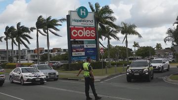 A man has died and another has been arrested after a deadly stabbing in a Gold Coast car park.