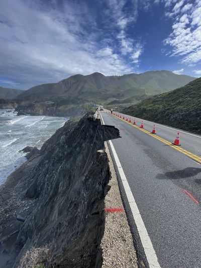 March 31: California coastal highway collapses