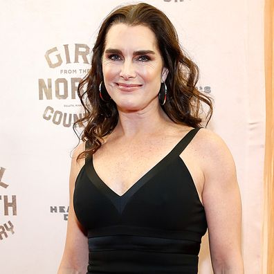 Brooke Shields attends "Girl From The North Country" Broadway opening night at Belasco Theatre on March 05, 2020 in New York City. 