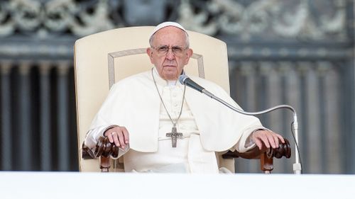 Pope Francis has warned oil executives that satisfying the globe's energy needs "must not destroy civilisation", calling the transition to cleaner energy sources "a challenge of epochal proportions". Picture: PA