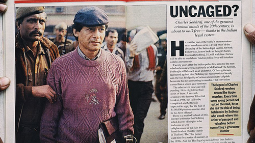 Sobhraj walked free and returned to France in 1997 after serving 20 years.