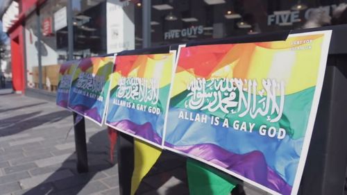 Southern was barred from the UK for a stunt where she handed out flyers calling Allah "gay".