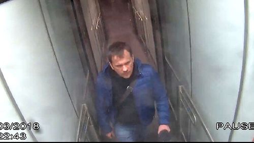 Russian National Alexander Petrov enters London at Gatwick Airport.