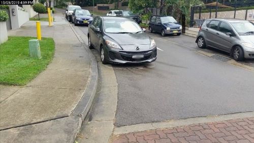 The sign was put up after the car was already parked, then the fine was issued.