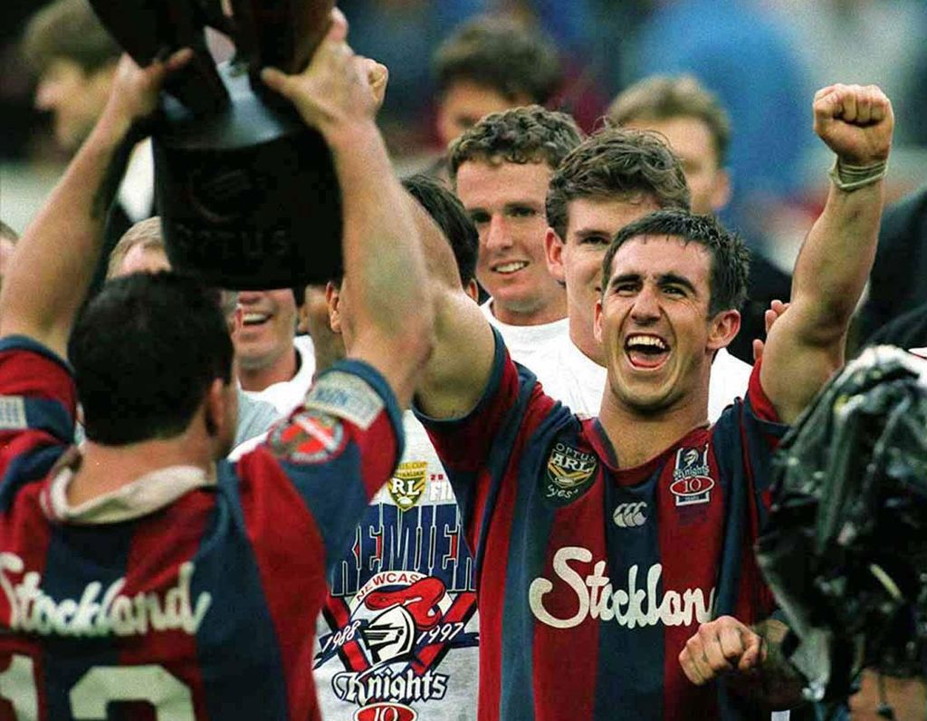 NRL news  Andrew Johns on asterisk over Newcastle Knights' iconic 1997  grand final win