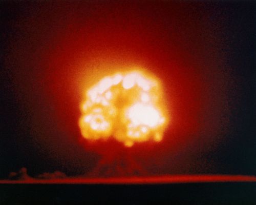 The Manhattan Project studied the impact of radiation on humans.