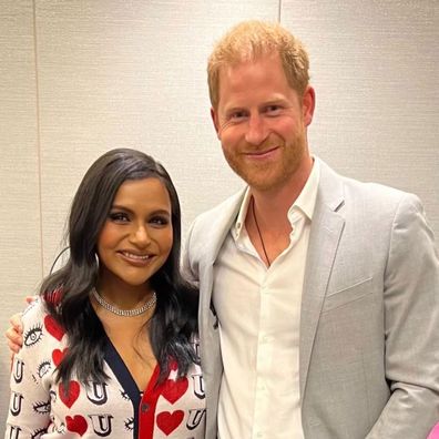 Mindy Kaling and Prince Harry