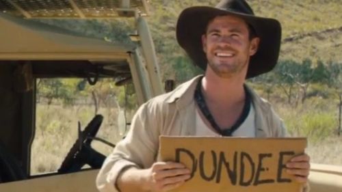 Aussie 'golden boy' Chris Hemsworth. (Dundee Movie)