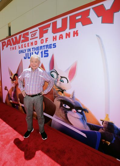 George Takei attends the 'Paws of Fury' Family Day at Paramount Pictures Studios on July 10, 2022 in Los Angeles, California. 