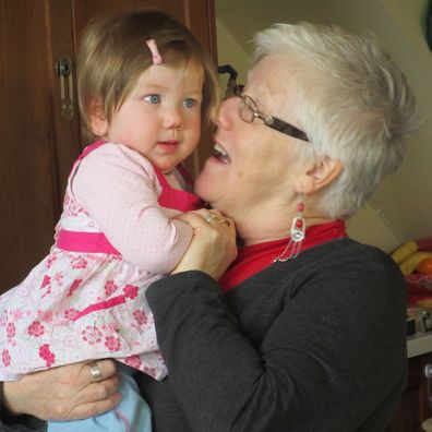 Melbourne grandma Lou WIlson has looked after her granddaughters since they were very young 