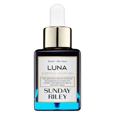 <a href="http://www.mecca.com.au/sunday-riley/luna-sleeping-night-oil/I-021371.html#q=sleep&amp;start=1" target="_blank">Sunday Riley Luna Sleeping Night Oil, $154</a>