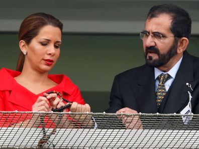 Princess Haya and Sheikh Mohammed bin Rashid Al Maktoum 