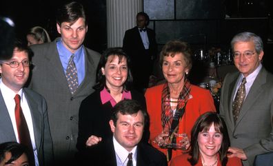 Judy Sheindlin, Jerry Sheindlin and family attend Ladies' Home Journal "One Smart Lady Award" on February 23, 2000 