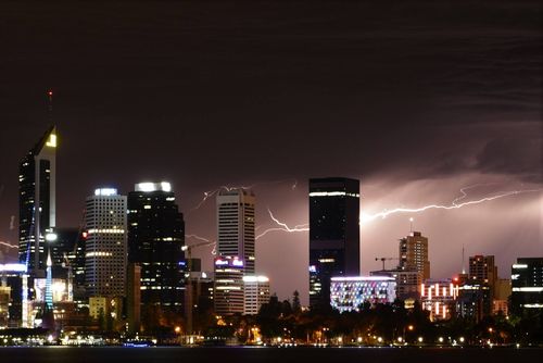 Perth had its heaviest rain fall since mid-January over the weekend. (Pic: Russell Maverick Macfarlane)