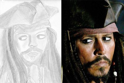 Fans pay tribute to their favourite celebs with these 'interesting' artworks.<br/><br/>Pics via <i>Buzzfeed</i>, <i>tumblr</i> and the world wide web.