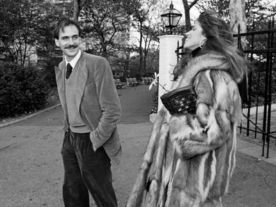 James Taylor and Carly Simon in 1977