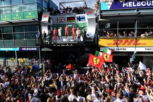 20 race drivers and the 10 team principals will be at a free public event in Federation Square to promote the upcoming race.