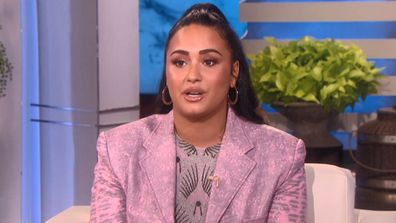 Demi Lovato opened up on Ellen about her past struggles.