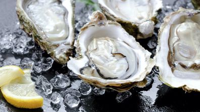 A warning has been issued over eating raw oysters.