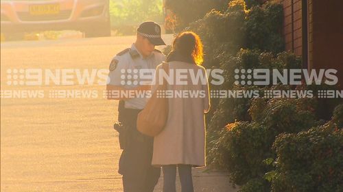 A neighbour says he heard a 'terrified scream and a bang' early this morning (9NEWS)