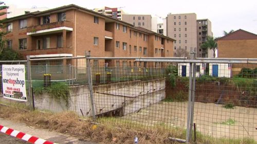 A saturated building site next door is continuing to cause problems. (9NEWS)