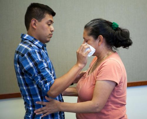 US mother reunited with son 21 years after his disappearance