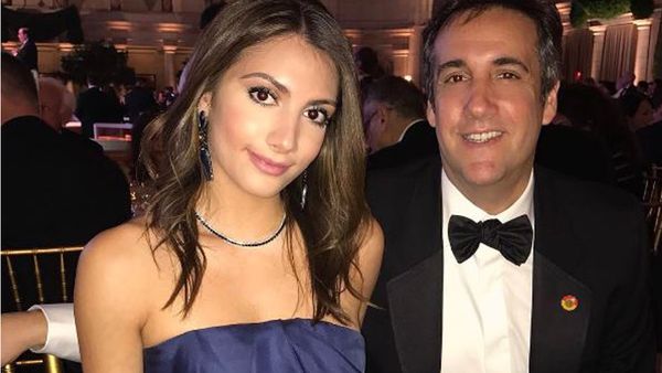 Samantha Blake Cohen with her father, Trump's personal attorney, Michael Cohen. Image: Instagram/@samichka