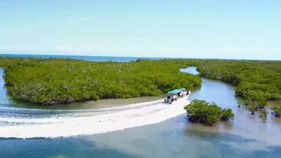 The Garden of the Queens is an archipelago in the southern part of Cuba.