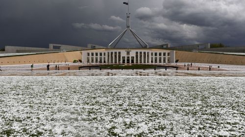 Parliament House in Canberra.