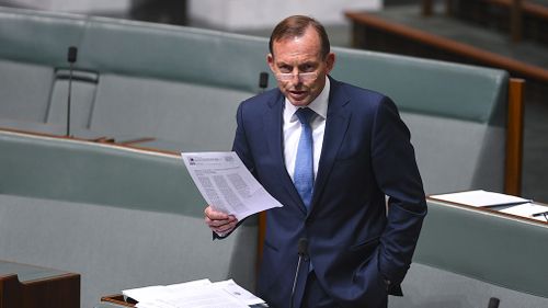 Tony Abbot proposed changes to broaden religious protections "out of respect" for people who "take religious freedom seriously". (AAP)