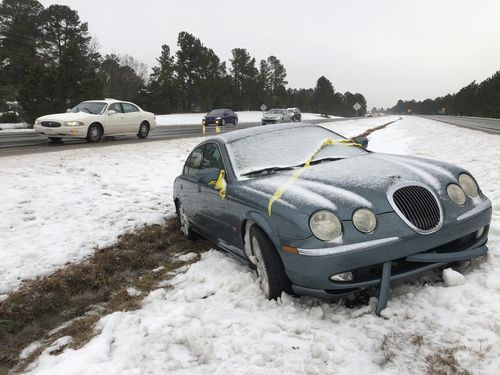 The worst is over for states from Georgia to West Virginia.