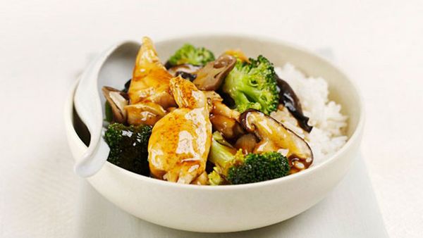 Chicken in oyster sauce