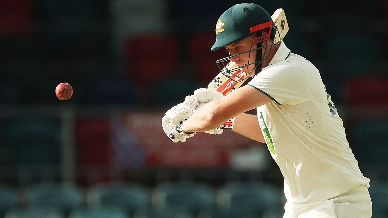 Cameron Green in action for the Prime Minister&#x27;s XI.