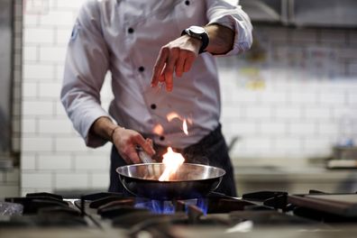 Chef John Croucher admitted he rushed preparation of the Shepherds Pie.