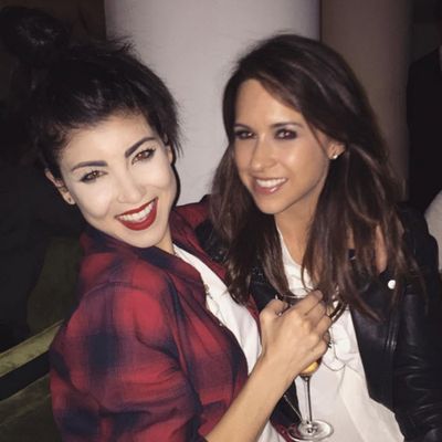 Lacey Chabert (Mean Girls, Party of Five) with Kaley's sister Briana