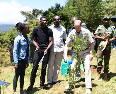 Prince Edward continues Prince Philip's work in Kenya on visit for Duke of Edinburgh International Award