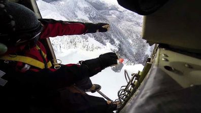 You might think your job is cool but chances are you don't throw live bombs out of a helicopter to trigger avalanches.