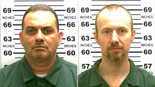 Hunt for US escapees changes after DNA found in log cabin