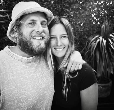 Jonah Hill and Sarah Brady