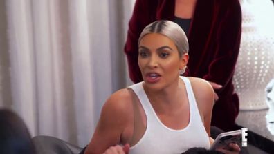 Kim Kardashian yells at Kourtney Kardashian