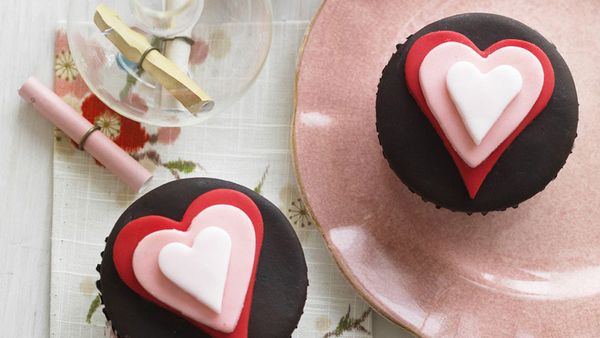 Chocolate Valentines Cupcake