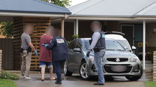 Four people are facing court over an alleged child abduction ring.